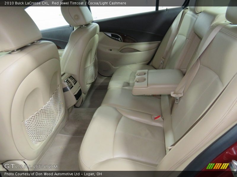 Red Jewel Tintcoat / Cocoa/Light Cashmere 2010 Buick LaCrosse CXL