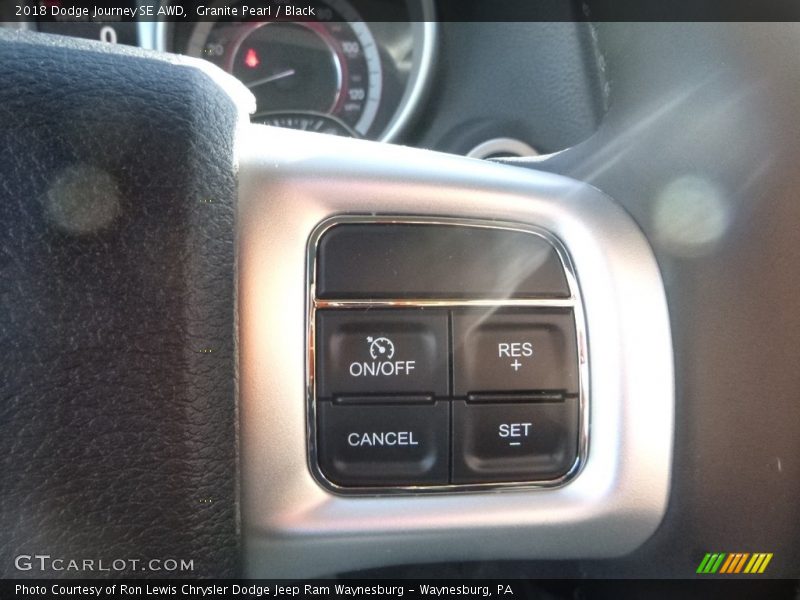 Granite Pearl / Black 2018 Dodge Journey SE AWD