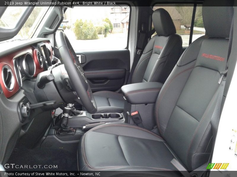Bright White / Black 2019 Jeep Wrangler Unlimited Rubicon 4x4