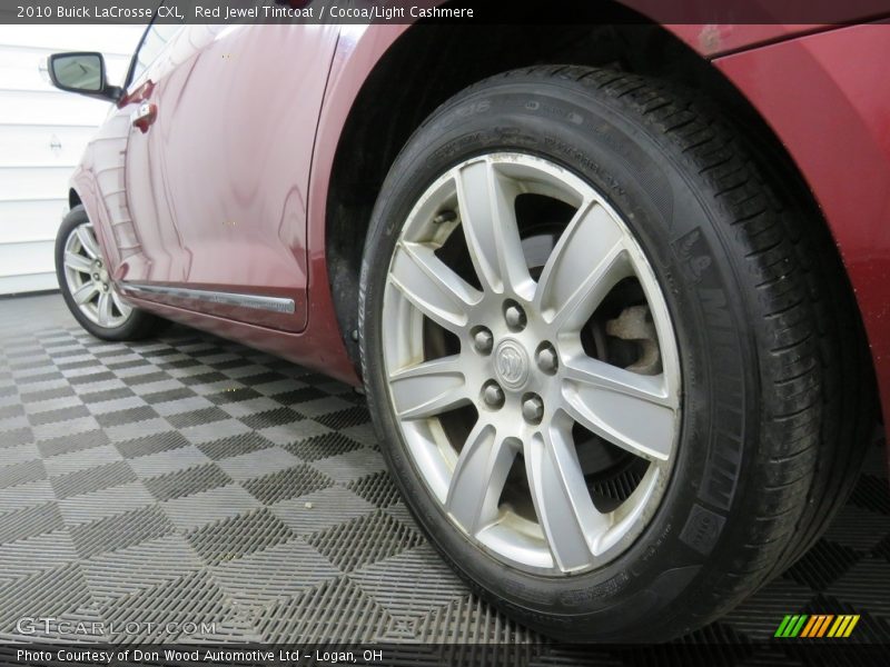 Red Jewel Tintcoat / Cocoa/Light Cashmere 2010 Buick LaCrosse CXL