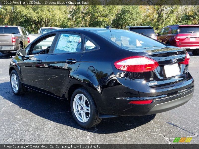 Shadow Black / Charcoal Black 2019 Ford Fiesta SE Sedan