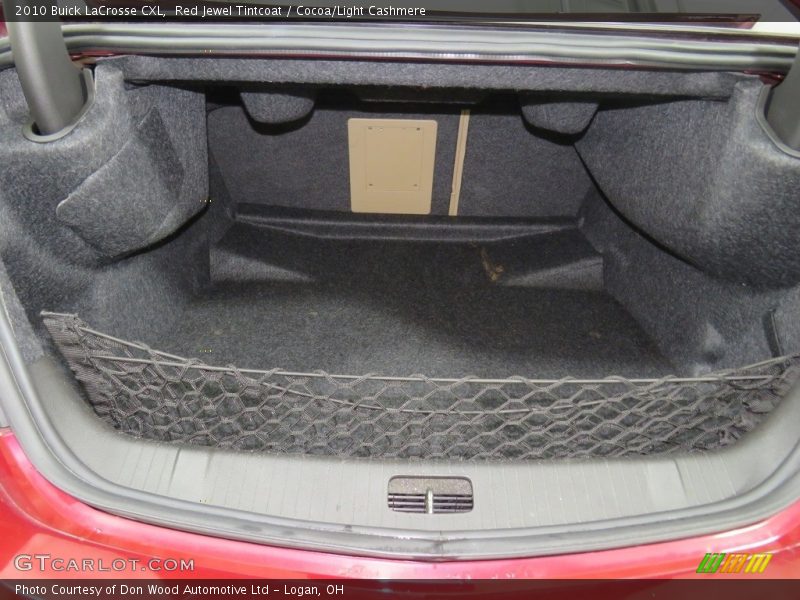 Red Jewel Tintcoat / Cocoa/Light Cashmere 2010 Buick LaCrosse CXL