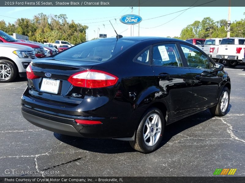 Shadow Black / Charcoal Black 2019 Ford Fiesta SE Sedan