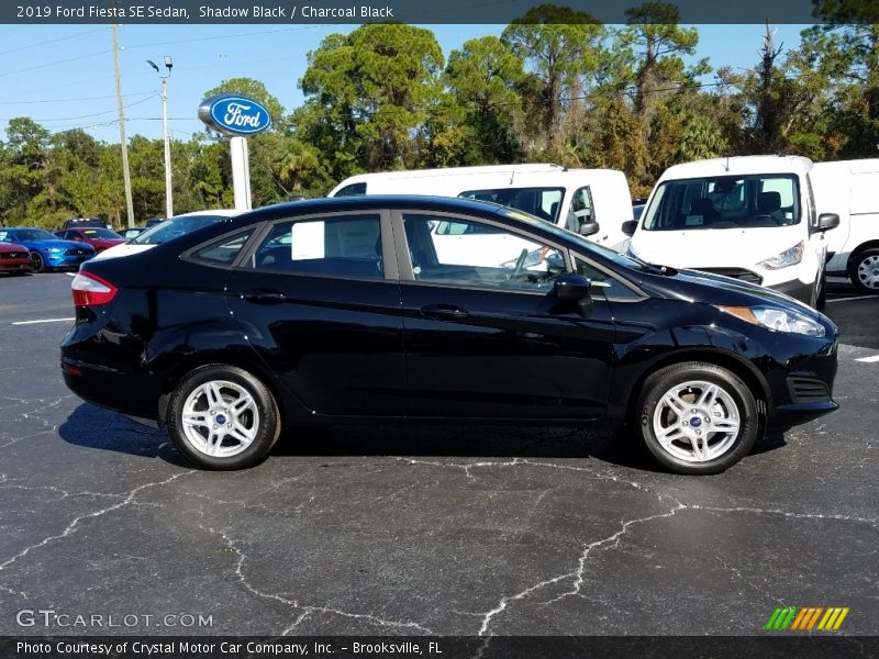 Shadow Black / Charcoal Black 2019 Ford Fiesta SE Sedan