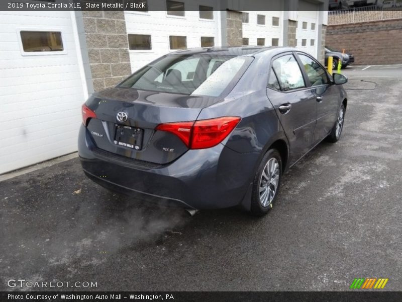 Slate Metallic / Black 2019 Toyota Corolla XLE