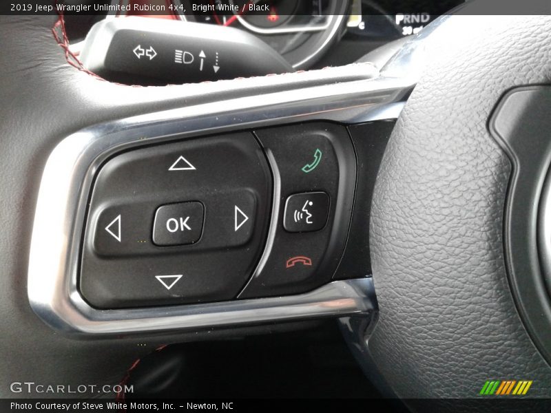 Bright White / Black 2019 Jeep Wrangler Unlimited Rubicon 4x4