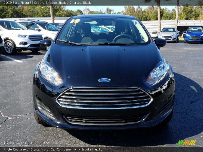 Shadow Black / Charcoal Black 2019 Ford Fiesta SE Sedan