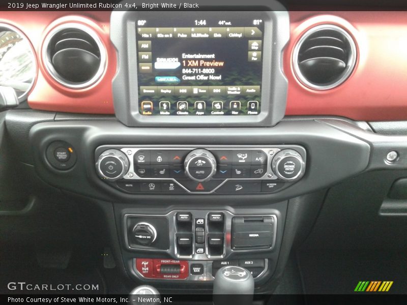 Bright White / Black 2019 Jeep Wrangler Unlimited Rubicon 4x4