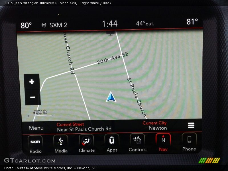 Bright White / Black 2019 Jeep Wrangler Unlimited Rubicon 4x4