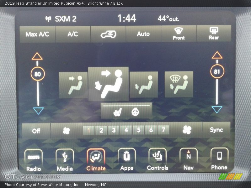 Bright White / Black 2019 Jeep Wrangler Unlimited Rubicon 4x4