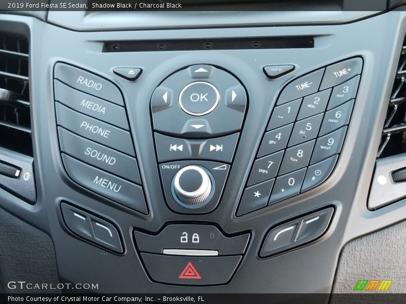 Shadow Black / Charcoal Black 2019 Ford Fiesta SE Sedan