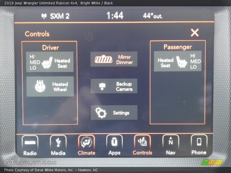 Bright White / Black 2019 Jeep Wrangler Unlimited Rubicon 4x4