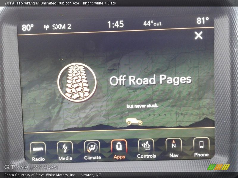 Bright White / Black 2019 Jeep Wrangler Unlimited Rubicon 4x4