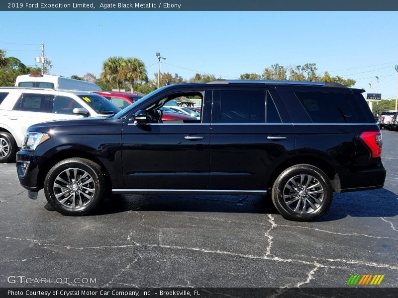 Agate Black Metallic / Ebony 2019 Ford Expedition Limited