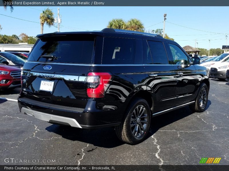 Agate Black Metallic / Ebony 2019 Ford Expedition Limited