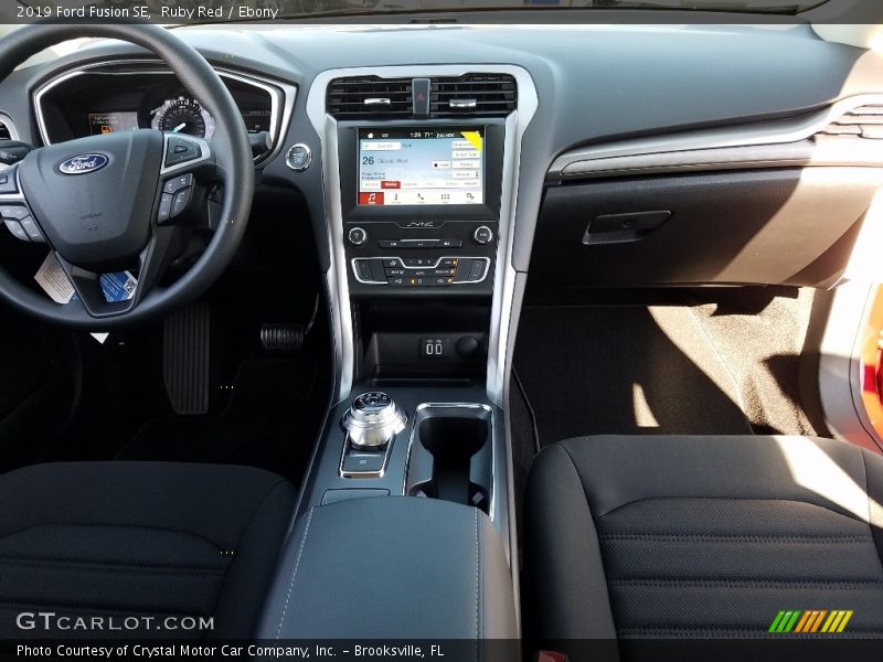 Ruby Red / Ebony 2019 Ford Fusion SE