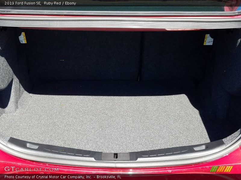 Ruby Red / Ebony 2019 Ford Fusion SE