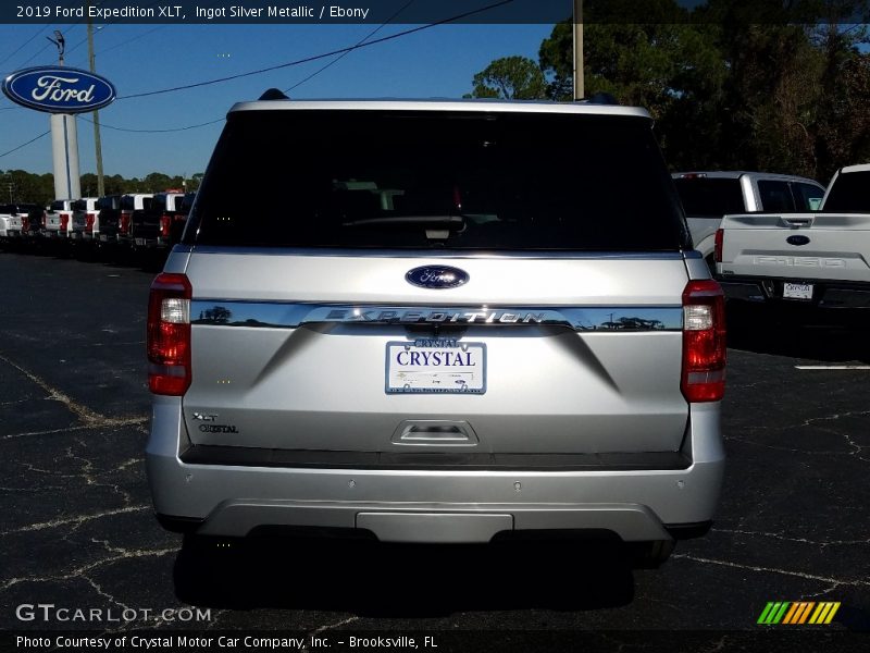 Ingot Silver Metallic / Ebony 2019 Ford Expedition XLT