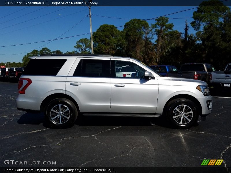 Ingot Silver Metallic / Ebony 2019 Ford Expedition XLT