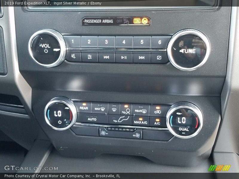 Controls of 2019 Expedition XLT