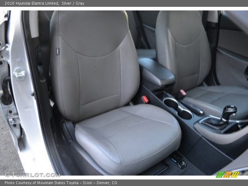 Silver / Gray 2016 Hyundai Elantra Limited