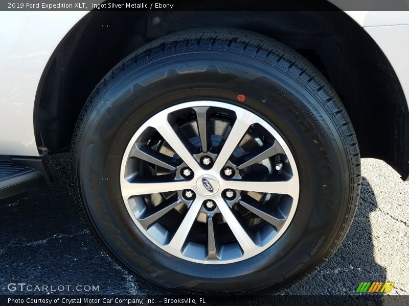Ingot Silver Metallic / Ebony 2019 Ford Expedition XLT