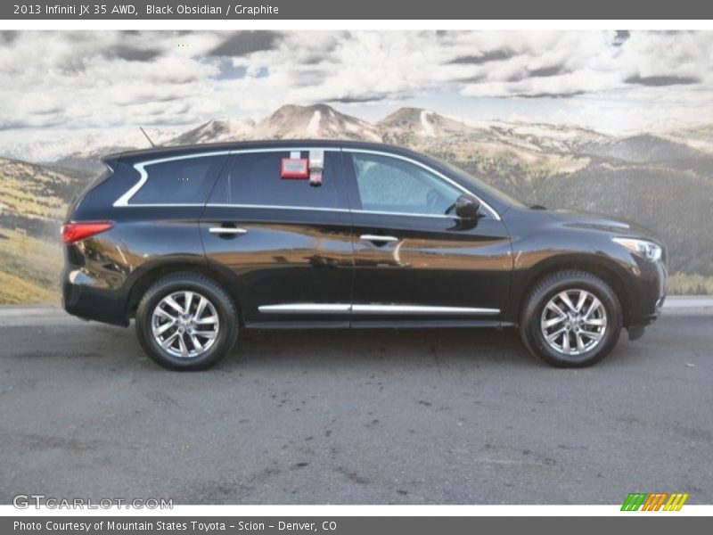 Black Obsidian / Graphite 2013 Infiniti JX 35 AWD