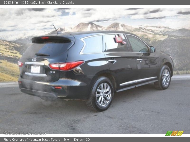 Black Obsidian / Graphite 2013 Infiniti JX 35 AWD