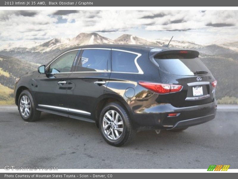 Black Obsidian / Graphite 2013 Infiniti JX 35 AWD