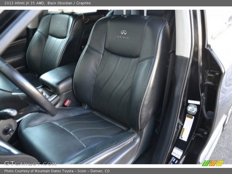 Black Obsidian / Graphite 2013 Infiniti JX 35 AWD