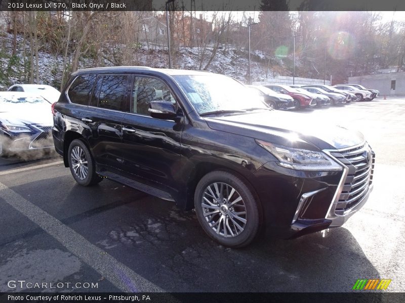 Black Onyx / Black 2019 Lexus LX 570