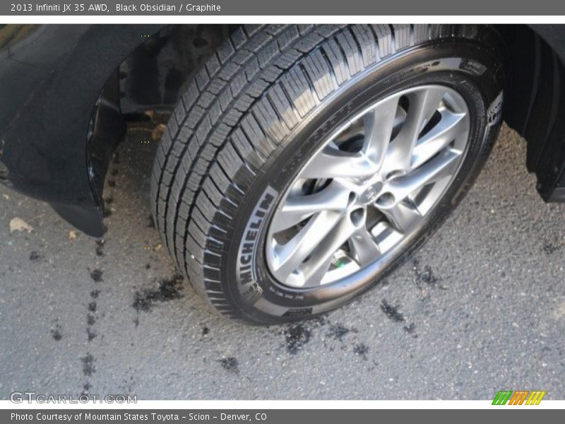 Black Obsidian / Graphite 2013 Infiniti JX 35 AWD