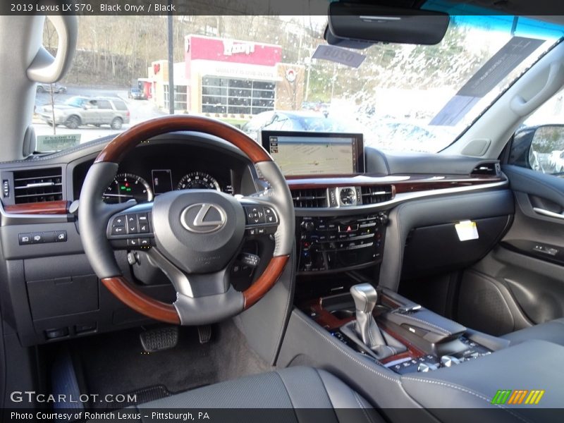  2019 LX 570 Black Interior