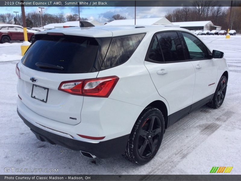 Summit White / Jet Black 2019 Chevrolet Equinox LT AWD