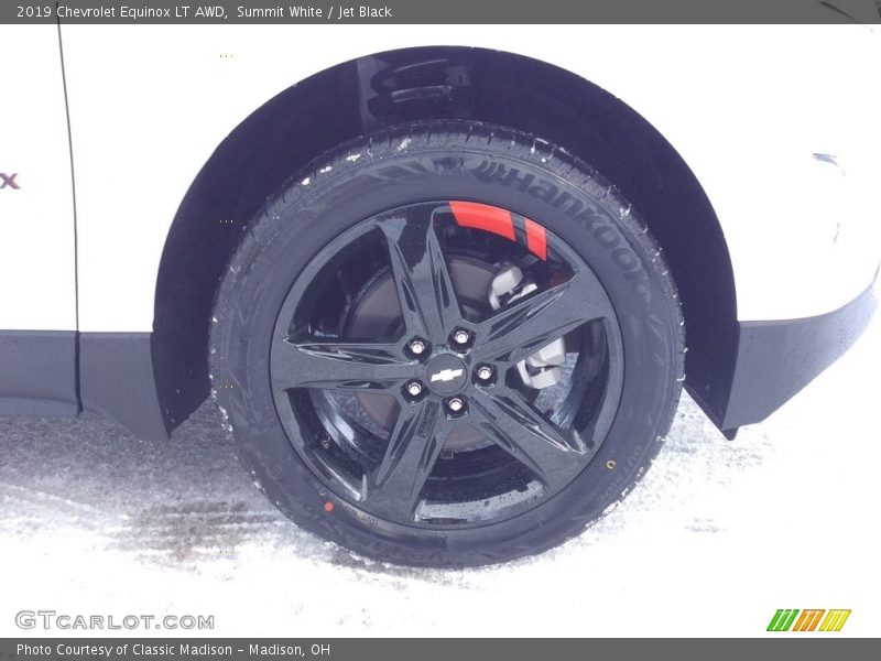 Summit White / Jet Black 2019 Chevrolet Equinox LT AWD