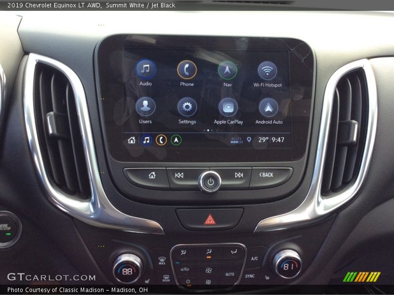 Summit White / Jet Black 2019 Chevrolet Equinox LT AWD