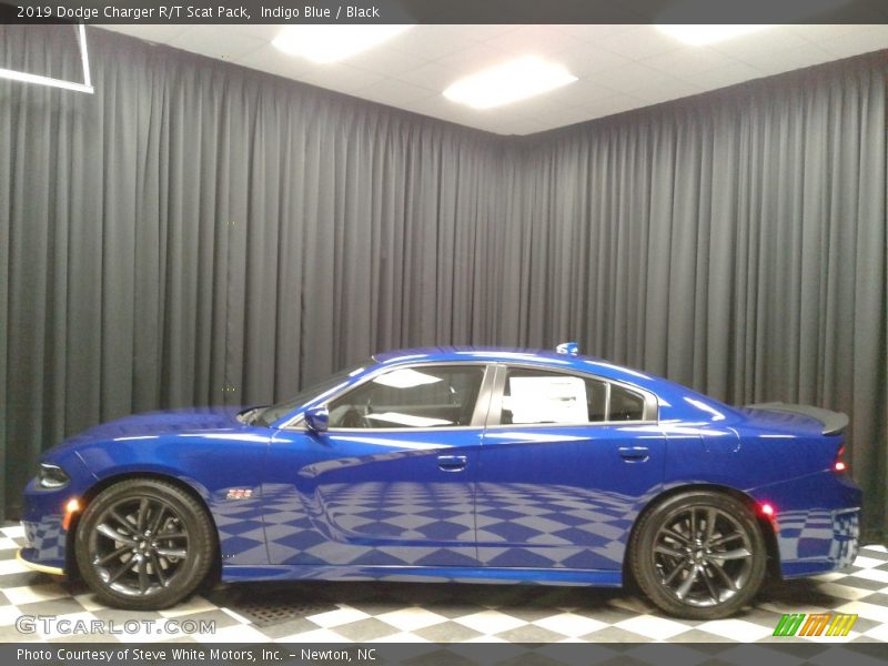 Indigo Blue / Black 2019 Dodge Charger R/T Scat Pack
