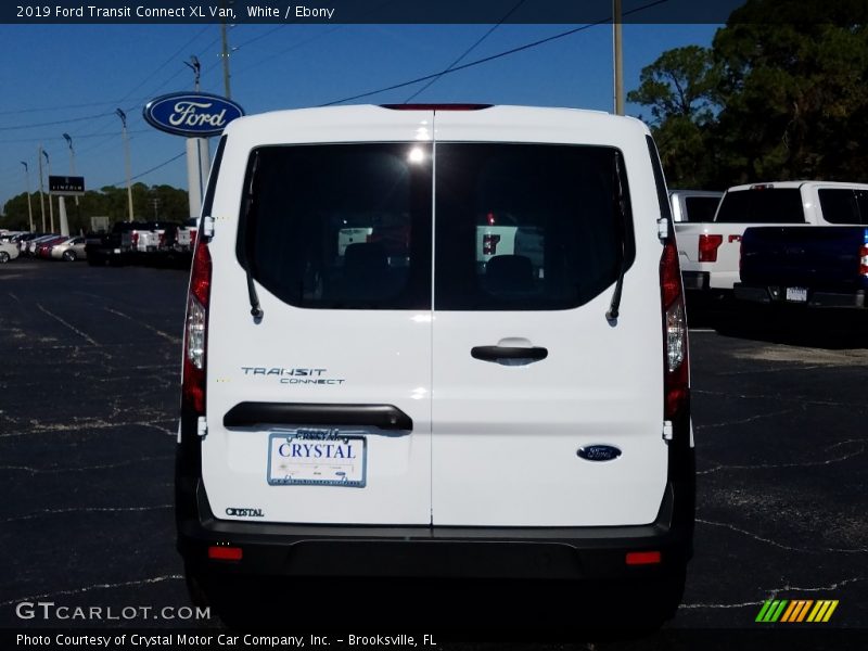 White / Ebony 2019 Ford Transit Connect XL Van