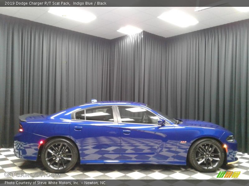 Indigo Blue / Black 2019 Dodge Charger R/T Scat Pack