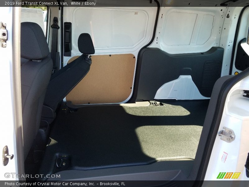 White / Ebony 2019 Ford Transit Connect XL Van