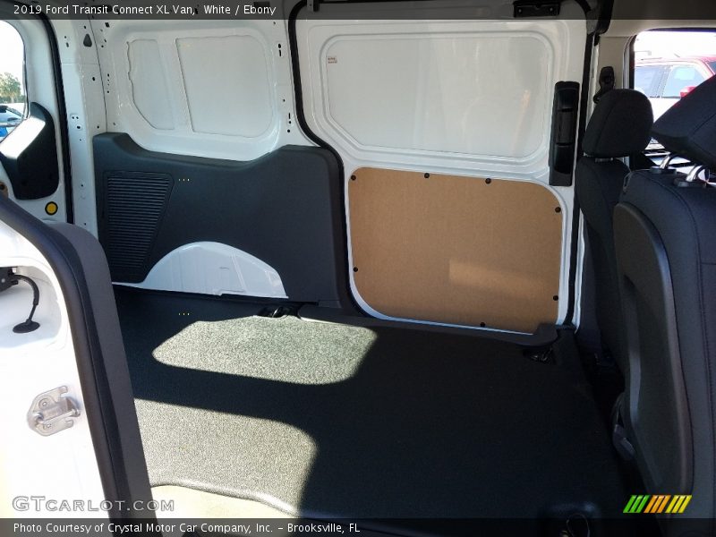 White / Ebony 2019 Ford Transit Connect XL Van