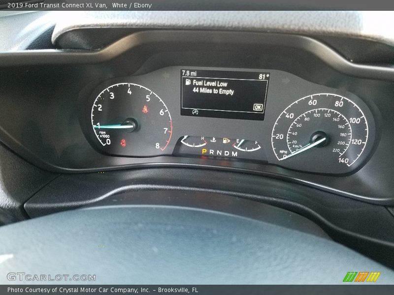 White / Ebony 2019 Ford Transit Connect XL Van
