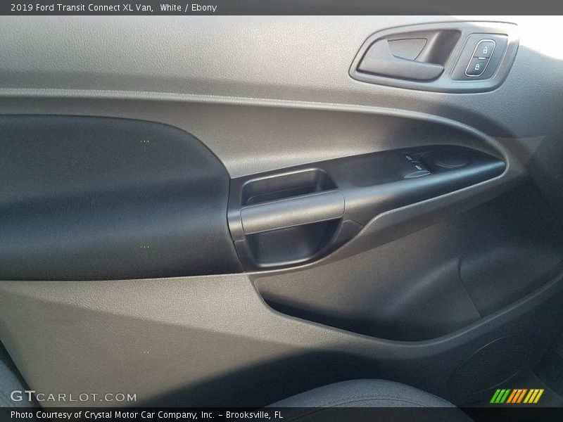 White / Ebony 2019 Ford Transit Connect XL Van