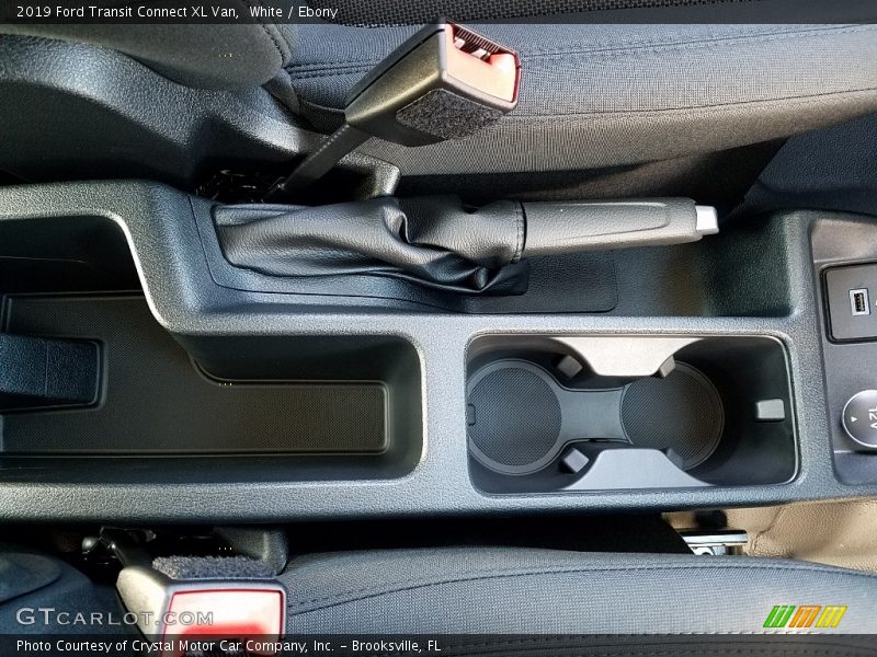 White / Ebony 2019 Ford Transit Connect XL Van