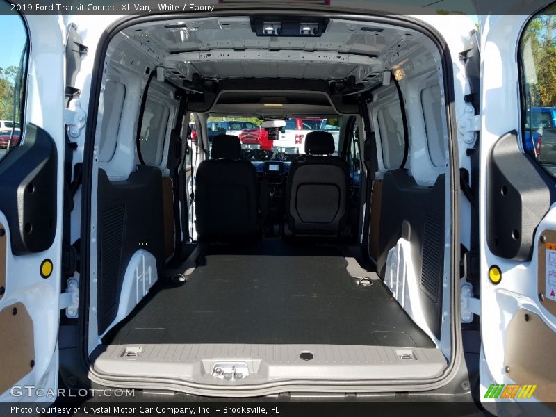 White / Ebony 2019 Ford Transit Connect XL Van