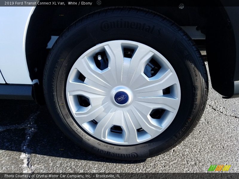 White / Ebony 2019 Ford Transit Connect XL Van