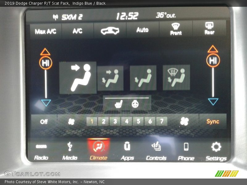 Indigo Blue / Black 2019 Dodge Charger R/T Scat Pack
