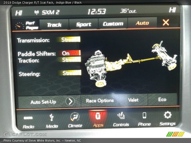 Indigo Blue / Black 2019 Dodge Charger R/T Scat Pack