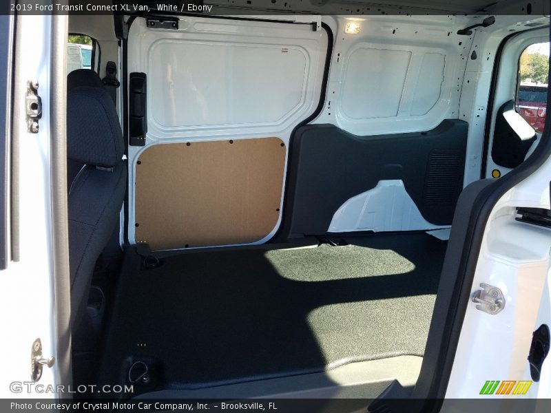 White / Ebony 2019 Ford Transit Connect XL Van