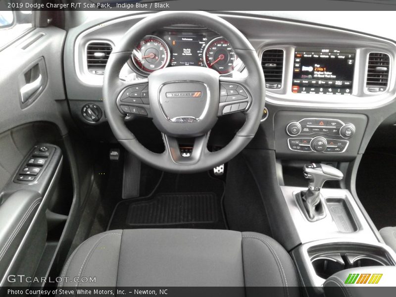 Indigo Blue / Black 2019 Dodge Charger R/T Scat Pack